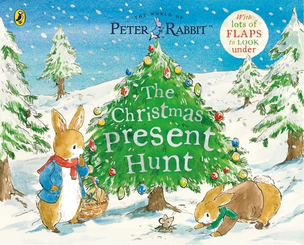 Book cover of Peter Rabbit The Christmas Present Hunt by Beatrix Potter