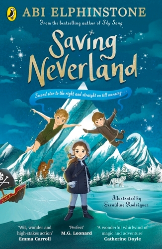 Book cover of Saving Neverland by Abi Elphinstone