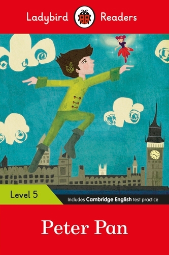 Book cover of Ladybird Readers Level 5 - Peter Pan (ELT Graded Reader) by Ladybird