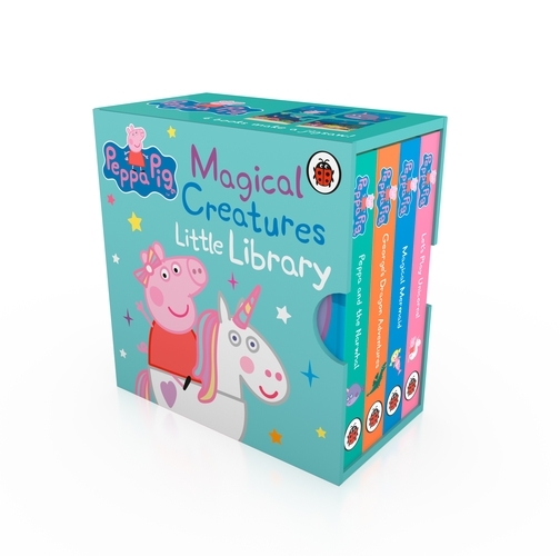 Book cover of Peppa Pig: Peppa's Magical Creatures Little Library by Peppa Pig