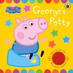 Book cover of Peppa Pig: George's Potty by Peppa Pig