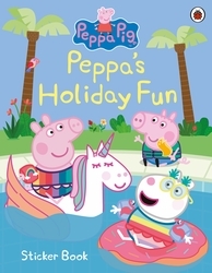 Book cover of Peppa Pig: Peppa's Holiday Fun Sticker Book by Peppa Pig