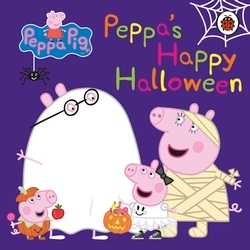 Book cover of Peppa Pig: Peppa's Happy Halloween by Peppa Pig