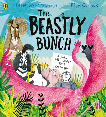 Book cover of The Beastly Bunch by Leisa Stewart-Sharpe