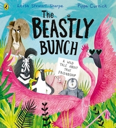 Book cover of The Beastly Bunch by Leisa Stewart-Sharpe