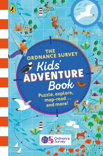 Book cover of The Ordnance Survey Kids' Adventure Book by Ordnance Survey Leisure Limited, Gareth Moore