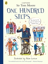 Book cover of One Hundred Steps: The Story of Captain Sir Tom Moore by Captain Tom Moore