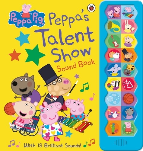 Book cover of Peppa Pig: Peppa's Talent Show by Peppa Pig