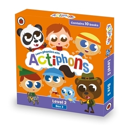 Book cover of Actiphons Level 2 Box 3: Books 19-28 by Ladybird