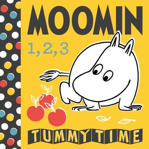 Book cover of Moomin Baby: 123 Tummy Time Concertina Book by Tove Jansson