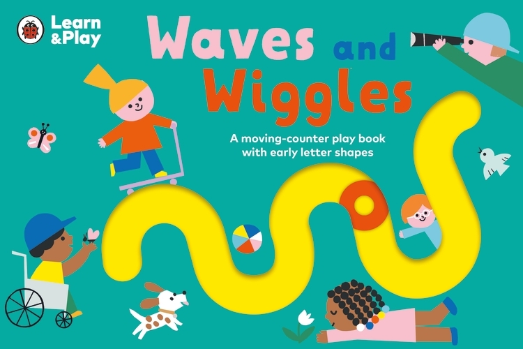 Book cover of Waves and Wiggles by Ladybird