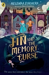 Book cover of Fin and the Memory Curse by Helenka Stachera