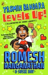 Book cover of Yasmin Bandara Levels Up! by Romesh Ranganathan