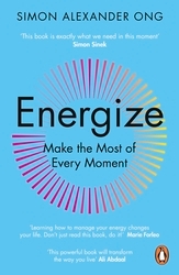 Book cover of Energize by Simon Alexander Ong