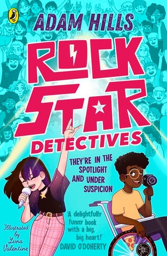 Book cover of Rockstar Detectives by Adam Hills