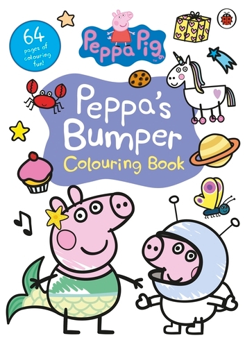 Book cover of Peppa Pig: Peppa's Bumper Colouring Book by Peppa Pig