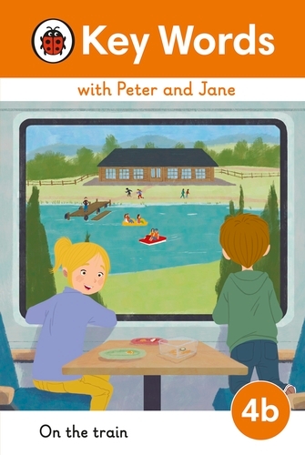 Book cover of Key Words with Peter and Jane Level 4b – On the Train by Ladybird