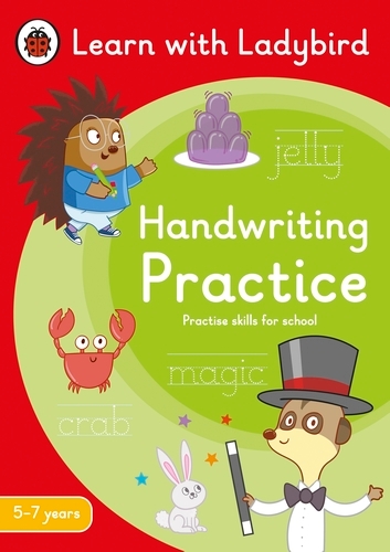Book cover of Handwriting Practice: A Learn with Ladybird Activity Book 5-7 years by Ladybird