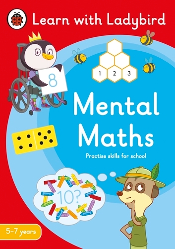 Book cover of Mental Maths: A Learn with Ladybird Activity Book 5-7 years by Ladybird