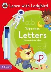 Book cover of Letters: A Learn with Ladybird Wipe-Clean Activity Book 3-5 years by Ladybird