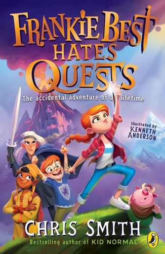 Book cover of Frankie Best Hates Quests by Chris Smith