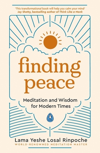 Book cover of Finding Peace by Yeshe Losal Rinpoche