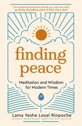 Book cover of Finding Peace by Yeshe Losal Rinpoche