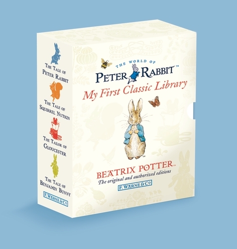 Book cover of Peter Rabbit: My First Classic Library by Beatrix Potter