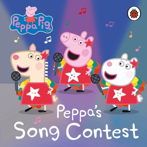 Book cover of Peppa Pig: Peppa's Song Contest by Peppa Pig