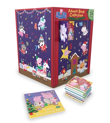 Book cover of Peppa Pig: Advent Book Collection	 by Peppa Pig