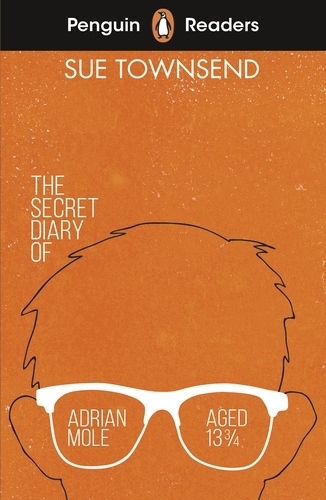 Book cover of Penguin Readers Level 3: The Secret Diary of Adrian Mole Aged 13 ¾ (ELT Graded Reader) by Sue Townsend