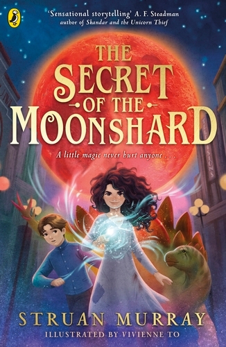 Book cover of The Secret of the Moonshard by Struan Murray
