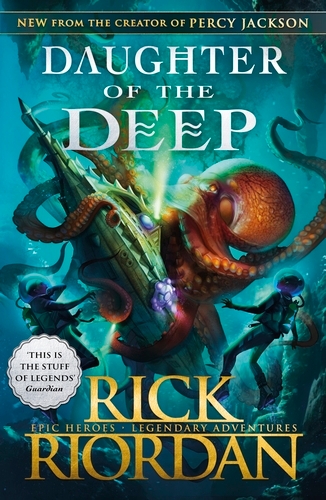 Book cover of Daughter of the Deep by Rick Riordan