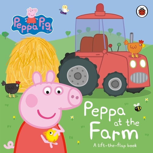Book cover of Peppa Pig: Peppa at the Farm by Peppa Pig