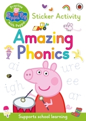 Book cover of Peppa Pig: Practise with Peppa: Amazing Phonics by Peppa Pig