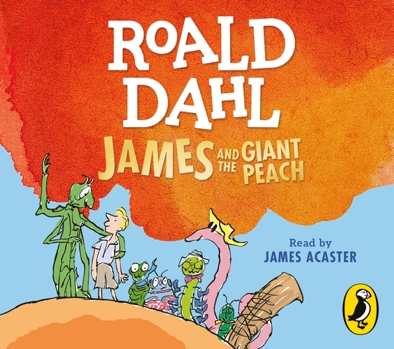 Book cover of James and the Giant Peach by Roald Dahl