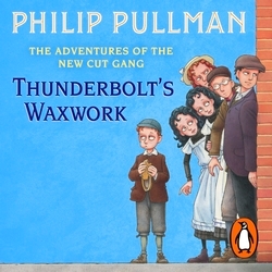 Book cover of Thunderbolt's Waxwork by Philip Pullman