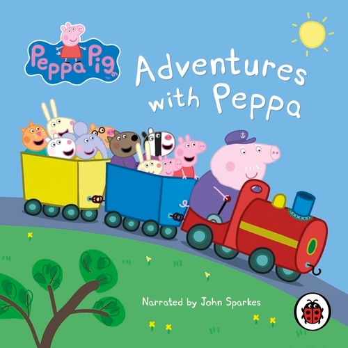 Book cover of Peppa Pig: Adventures with Peppa by Ladybird