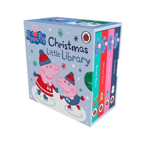 Book cover of Peppa Pig: Christmas Little Library by Peppa Pig