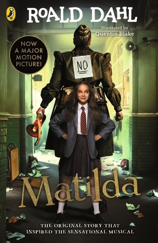 Book cover of Matilda by Roald Dahl