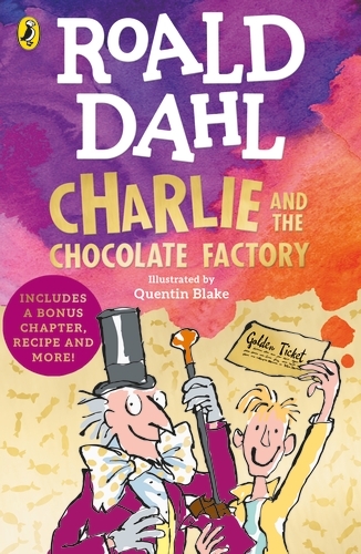 Book cover of Charlie and the Chocolate Factory by Roald Dahl