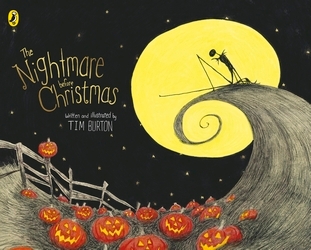 Book cover of The Nightmare Before Christmas by Tim Burton