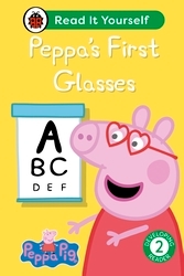 Book cover of Peppa Pig Peppa's First Glasses: Read It Yourself - Level 2 Developing Reader by Peppa Pig, Ladybird