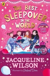 Book cover of The Best Sleepover in the World by Jacqueline Wilson