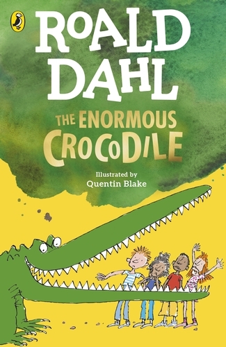 Book cover of The Enormous Crocodile by Roald Dahl