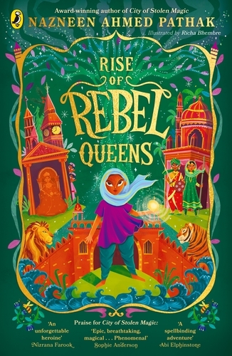Book cover of Rise of Rebel Queens by Nazneen Ahmed Pathak