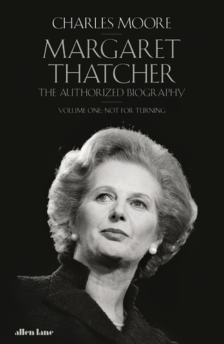 Book cover of Margaret Thatcher by Charles Moore
