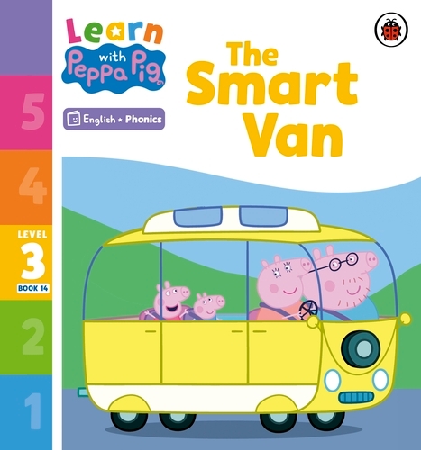 Book cover of Learn with Peppa Phonics Level 3 Book 14 – The Smart Van (Phonics Reader) by Peppa Pig