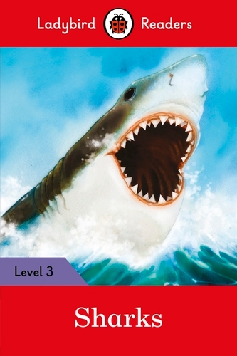Book cover of Ladybird Readers Level 3 - Sharks (ELT Graded Reader) by Ladybird