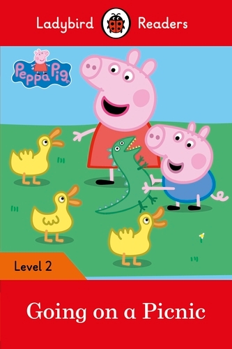 Book cover of Ladybird Readers Level 2 - Peppa Pig - Going on a Picnic (ELT Graded Reader) by Peppa Pig, Ladybird